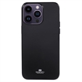 iPhone 15 Pro Max Mercury Goospery Glitter TPU Case - Black