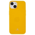 iPhone 14 Plus Mercury Goospery Glitter TPU Case - Yellow