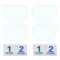 Meta Ray-Ban Smart Glasses Anti-Scratch Protective Lens Film - 4 Pcs