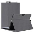 Microsoft Surface Pro X Cover in Textile Design with Multi-Angle - Gray