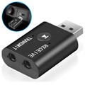 Mini Bluetooth Audio Transmitter / Reciever YET-TR6 - USB-A, 3.5mm