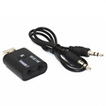 Mini Bluetooth Audio Transmitter / Reciever YET-TR6 - USB-A, 3.5mm