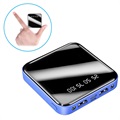 Mini Fast Power Bank 10000mAh - 2x USB - Blue