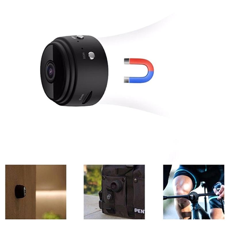 Mini Magnetic Full HD Home Security Camera - WiFi, IP