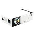 Mini Portable Full HD LED Projector T5 - White