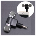 Mini Portable Microphone for Smartphones and Tablets - 3.5mm