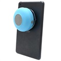 Mini Portable Water-resistant Bluetooth Speaker BTS-06 - Blue