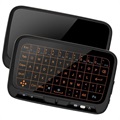 Mini Wireless Keyboard & Touchpad H18+ - 2.4GHz - Black