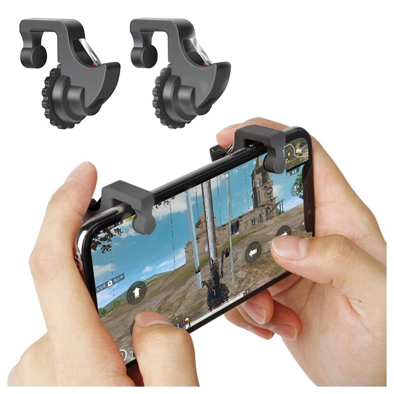Mobile Gaming Fortnite Trigger Controllers Black
