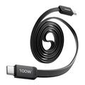 Momax DC88 Mag.Link Flat Magnetic USB-C Cable - 100W, 1m