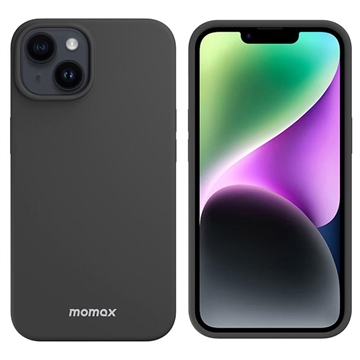 Momax Silicone 2.0 iPhone 14 Hybrid Case - Black
