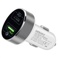 Momax UC10 Fast Car Charger - USB-C PD, QC3.0 - 36W