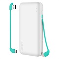 Momax iPower Minimal 5 Power Bank - 10000mAh - White