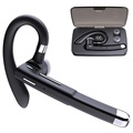 Mono Bluetooth Headset with Charging Case YK520 - Black