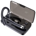 Mono Bluetooth Headset with Charging Case YK520 - Black