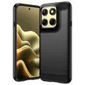 Motorola Edge (2026) Brushed TPU Case - Carbon Fiber - Black