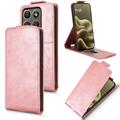 Motorola Edge (2026) Vertical Flip Case with Stand - Rose Gold