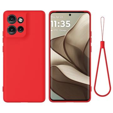 Motorola Edge 50 Neo Liquid Silicone Case - Red