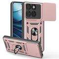Motorola Edge 60 Fusion Rotary Ring Hybrid Case with Camera Shield