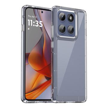 Motorola Edge 60 Pro Anti-Shock Hybrid Case - Transparent