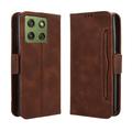 Motorola Edge 70 Cardholder Wallet Case - Brown