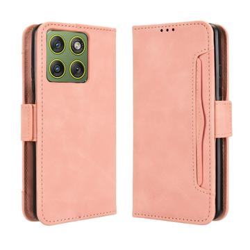 Motorola Edge 70 Cardholder Wallet Case - Pink