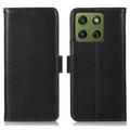 Motorola Edge 70 Wallet Leather Case with RFID - Black