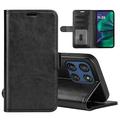 Motorola Moto G Stylus 5G (2025) Wallet Case Magnetic Closure - Black
