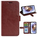 Motorola Moto G31/G41 Wallet Case with Magnetic Closure - Brown