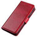 Motorola Moto G32 Wallet Case with Magnetic Closure - Red