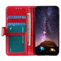 Motorola Moto G32 Wallet Case with Magnetic Closure - Red