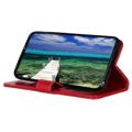 Motorola Moto G32 Wallet Case with Magnetic Closure - Red