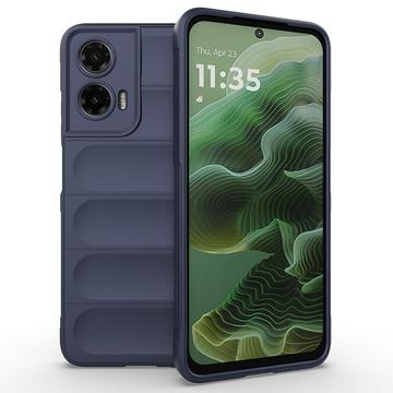 Motorola Moto G35 Rugged TPU Case - Dark Blue