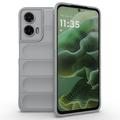 Motorola Moto G35 Rugged TPU Case - Light Grey