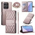 Motorola Moto G37/G47 Luxury Quilted Wallet Case - Rose Gold