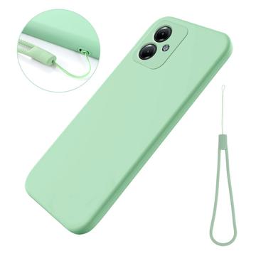 Motorola Moto G54 Liquid Silicone Case - Green