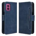 Motorola Moto G55 Cardholder Wallet Case - Blue