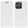 Motorola Moto G67 Power Vertical Flip Case with Card Slot - White
