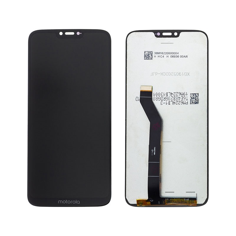 EU Version JOEMEL LCD Screen and Digitizer Full Assembly for Motorola Moto G7 Power Color : Black 
