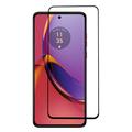 Motorola Moto G84 Full Cover Tempered Glass Screen Protector - Black Edge