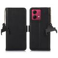 Motorola Moto G84 Wallet Leather Case with RFID