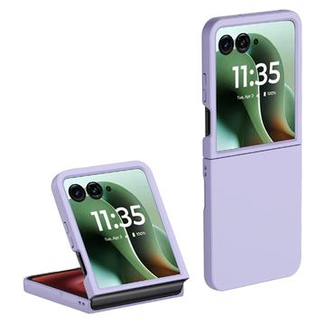 Motorola Razr 60 Ultra Rubberized Plastic Case - Purple