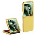Motorola Razr 60 Ultra Rubberized Plastic Case - Yellow