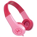 Motorola Squads 200 Over-Ear Kids Headphones - 3.5mm AUX - Pink