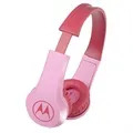 Motorola Squads 200 Over-Ear Kids Headphones - 3.5mm AUX - Pink