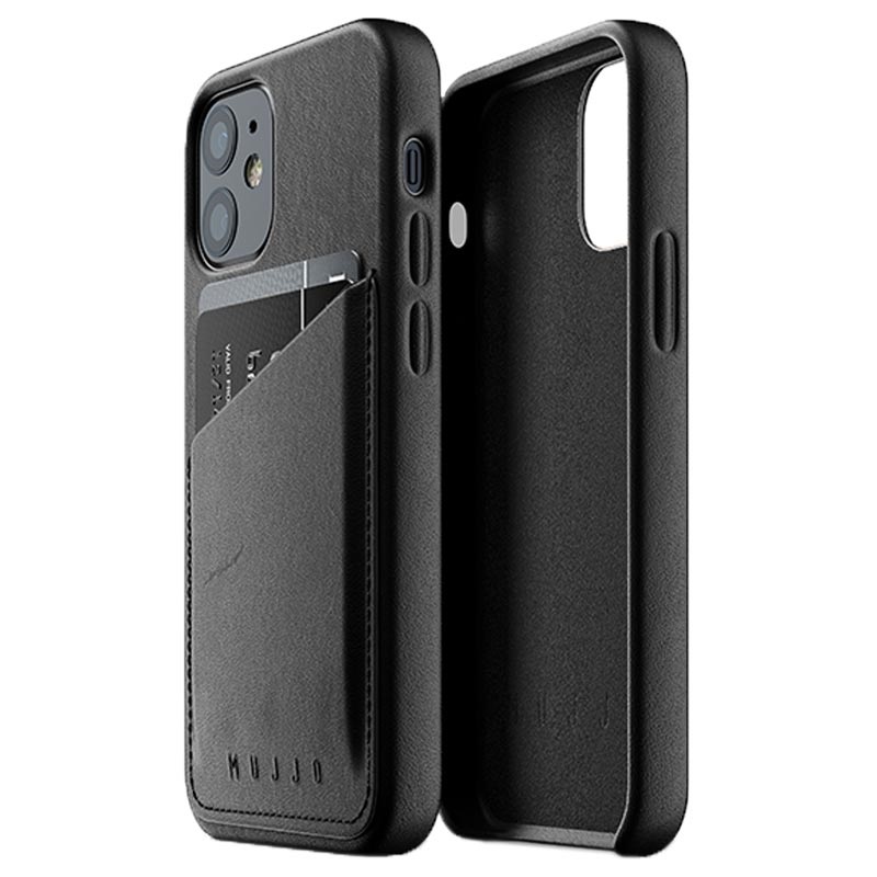 Mujjo Full Leather iPhone 12 mini Wallet Case