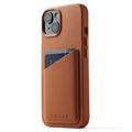 Mujjo Full Leather iPhone 11 Pro Max Wallet Case - Blue