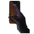 Mujjo Leather Touchscreen Gloves - M - Black