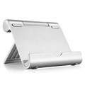 Multi-Angle Aluminium Desktop Holder for Smartphone/Tablet - 4"-10"