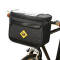 Multi-functional Cycling Insulated Bike Cooler Bag Anti-wear Water Resistant Bike Handlebar Bag Pannier with Bike Phone Mount
